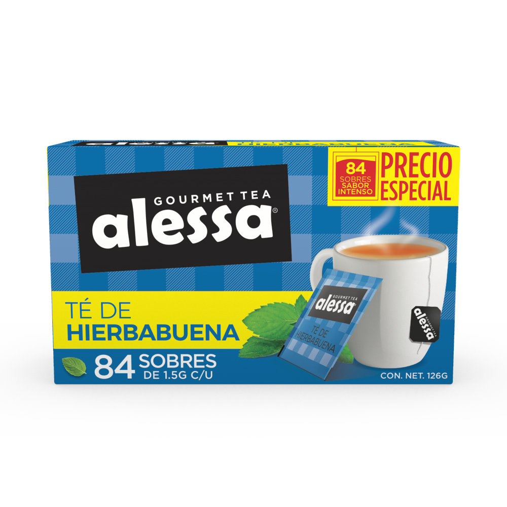 Alessa Té de Hierbabuena 84 sobres