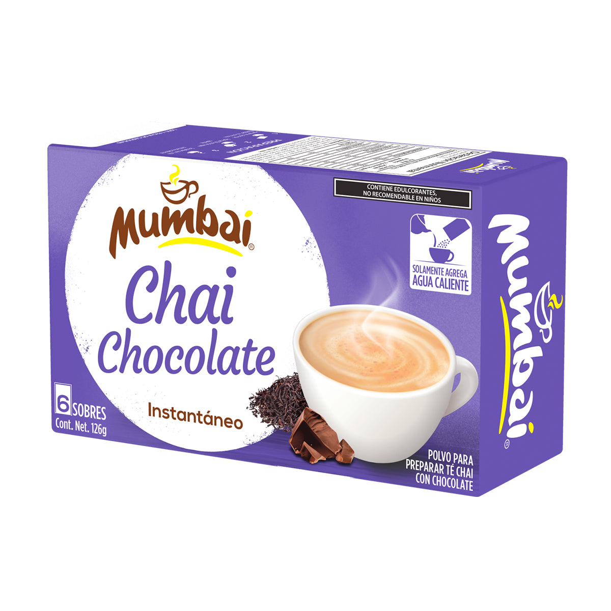 Mumbai Té Chai Chocolate 6 sobres