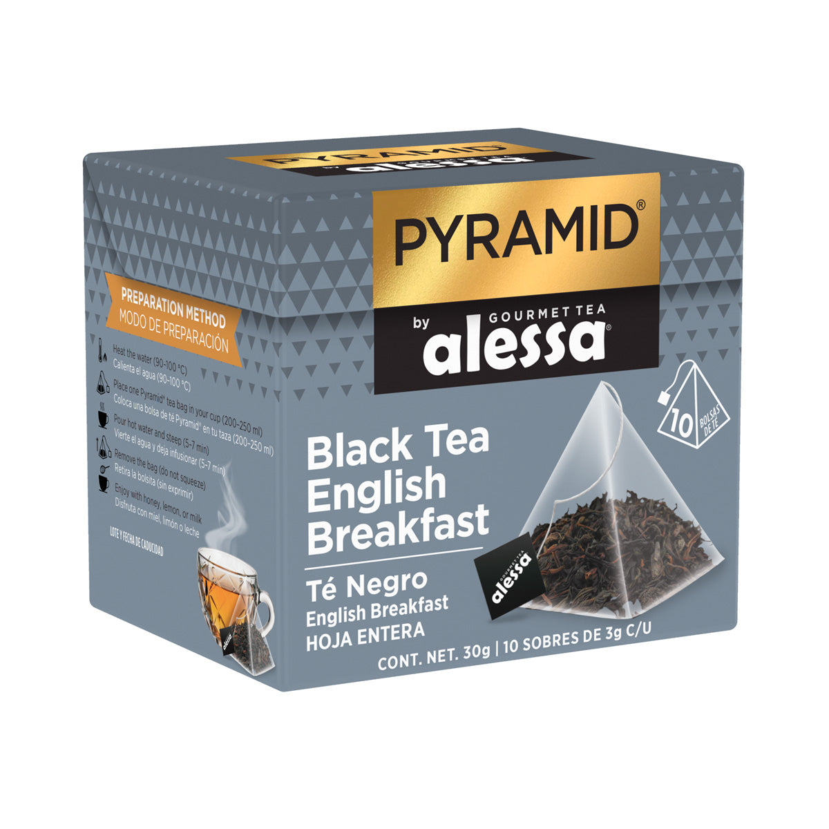 Pyramid Alessa Té Black Tea English Breakfast