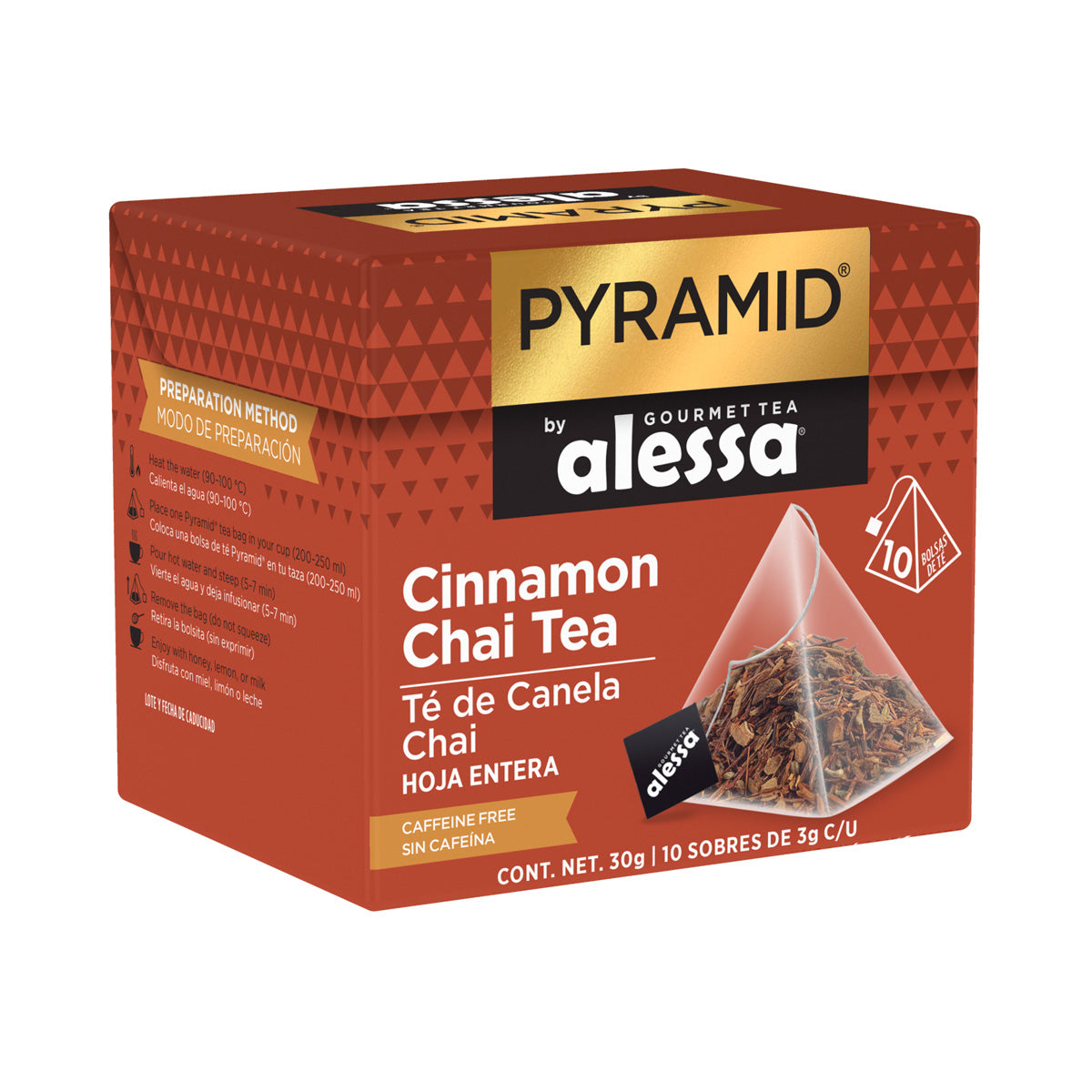 Pyramid Alessa Té Cinnamon Chai Tea