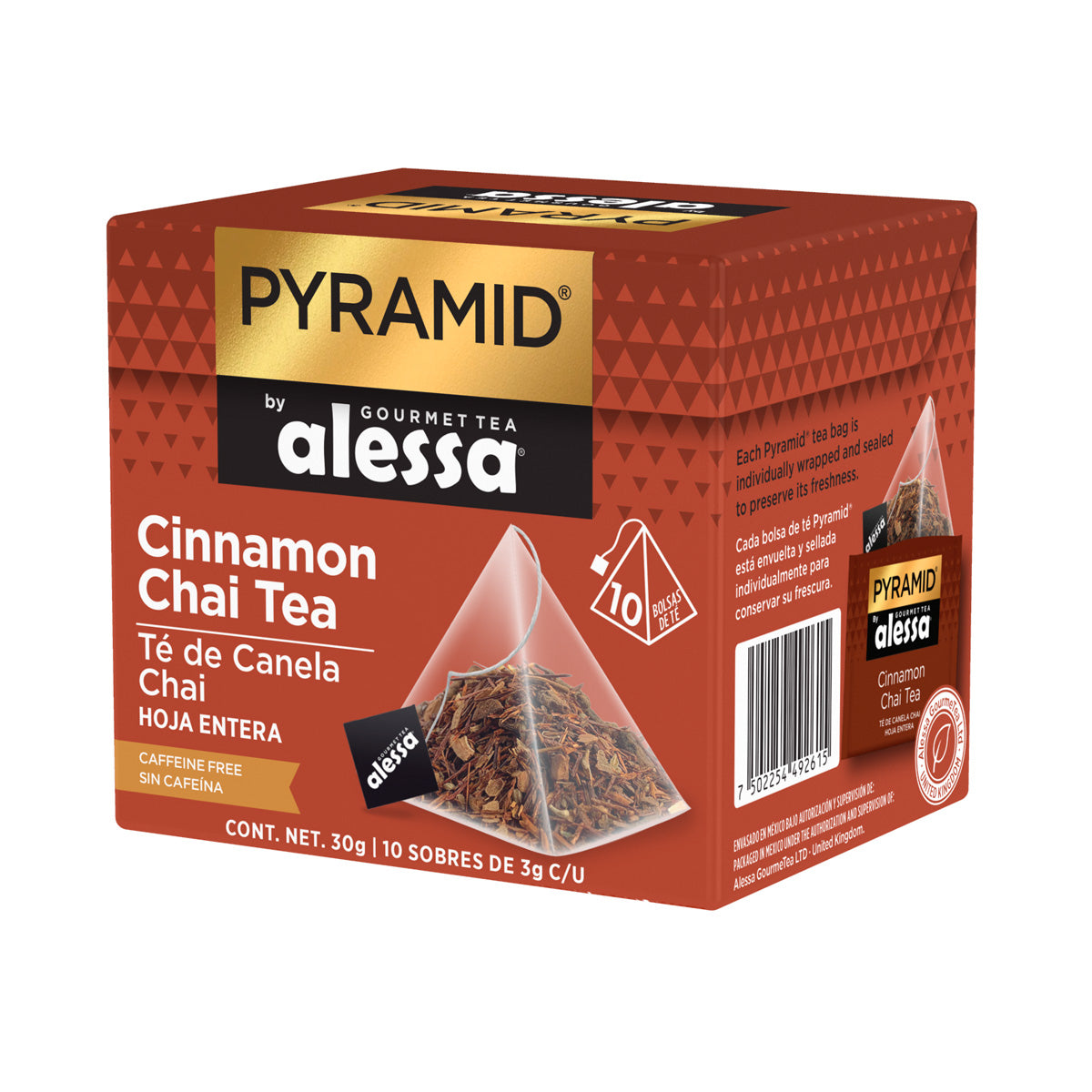 Pyramid Alessa Té Cinnamon Chai Tea