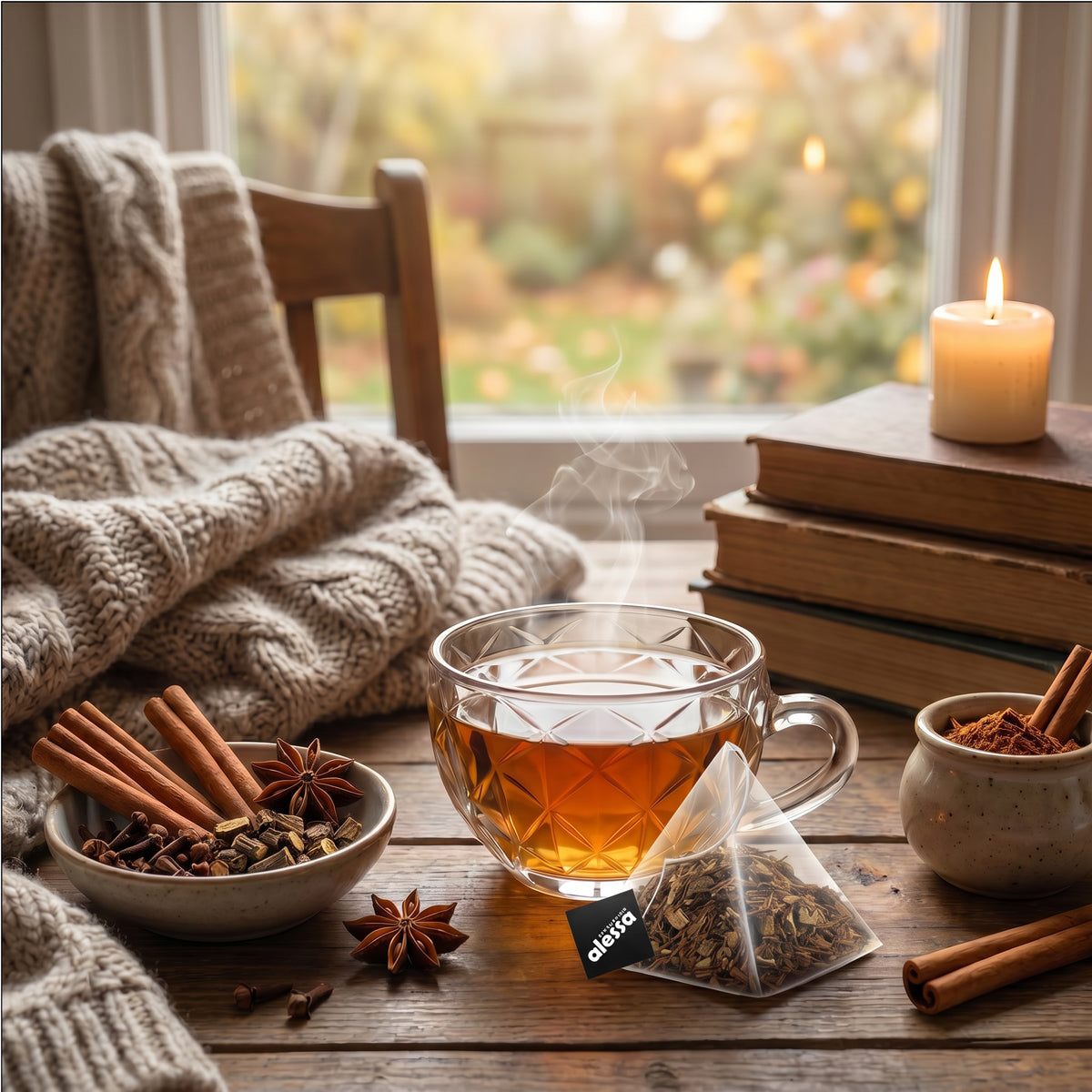 Pyramid Alessa Té Cinnamon Chai Tea