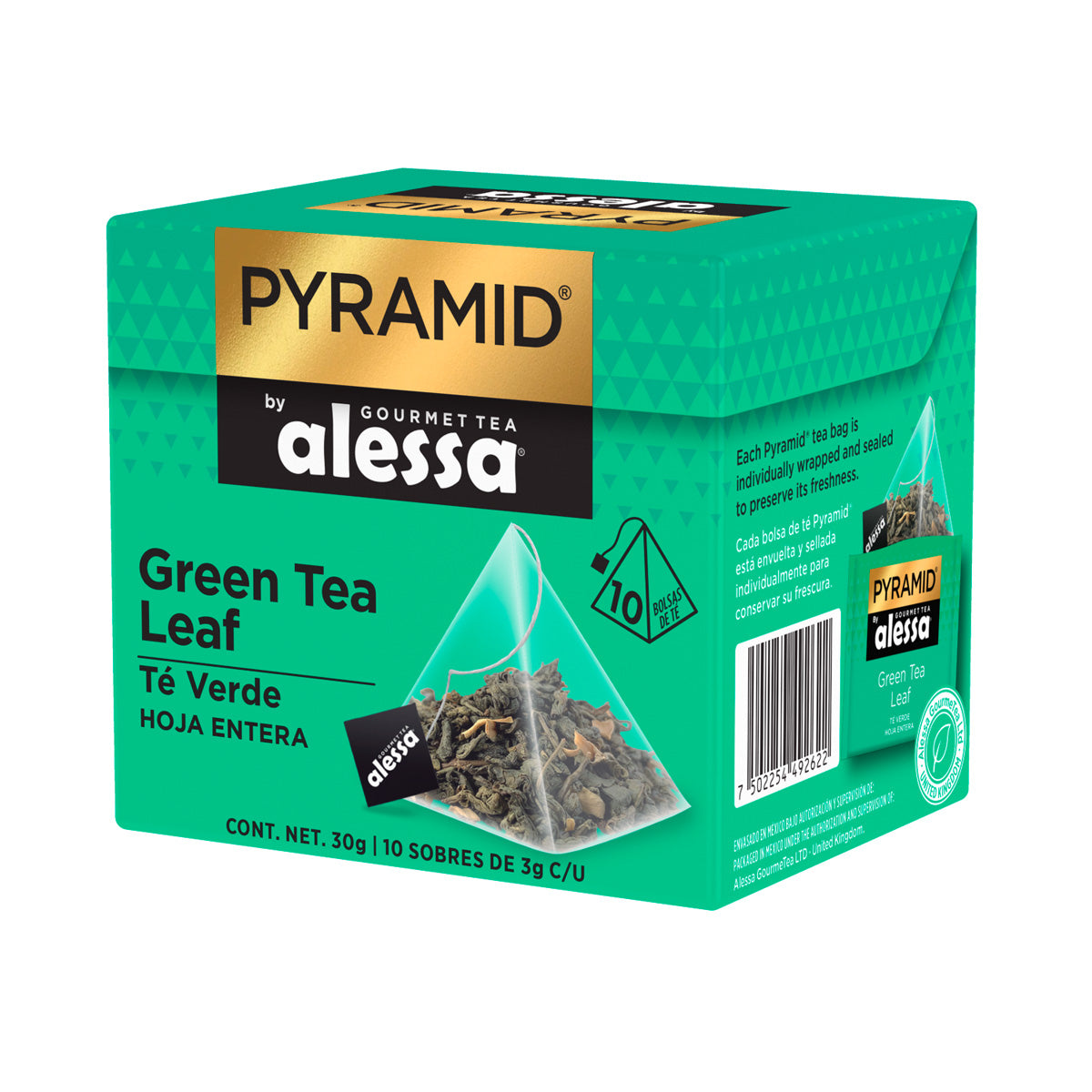 Pyramid Alessa Té Green Tea Leaf