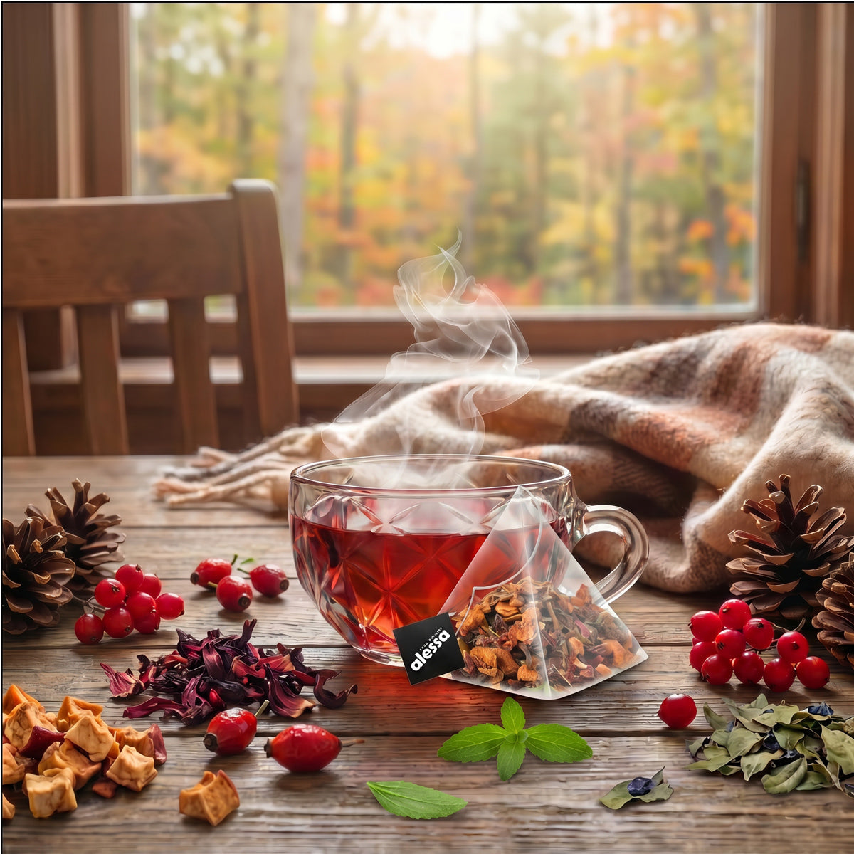 Pyramid Alessa Té Red Fruits Tea