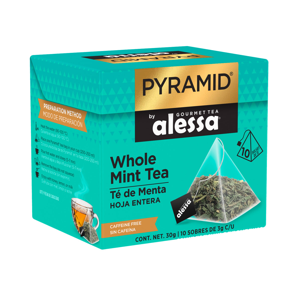 Pyramid Alessa Té Whole Mint