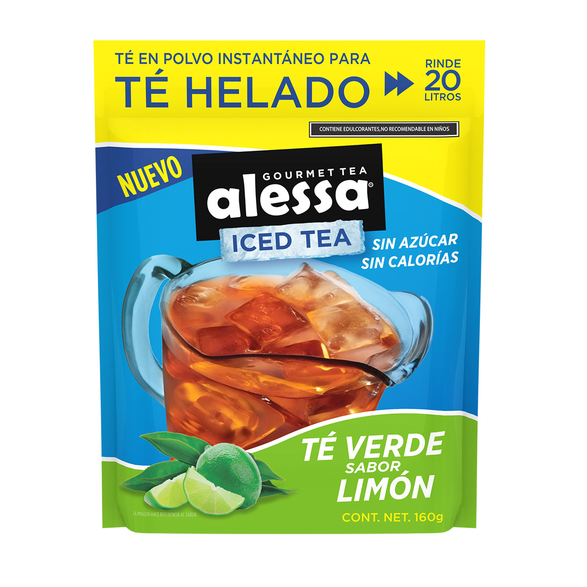 Alessa Té Helado Verde Limón
