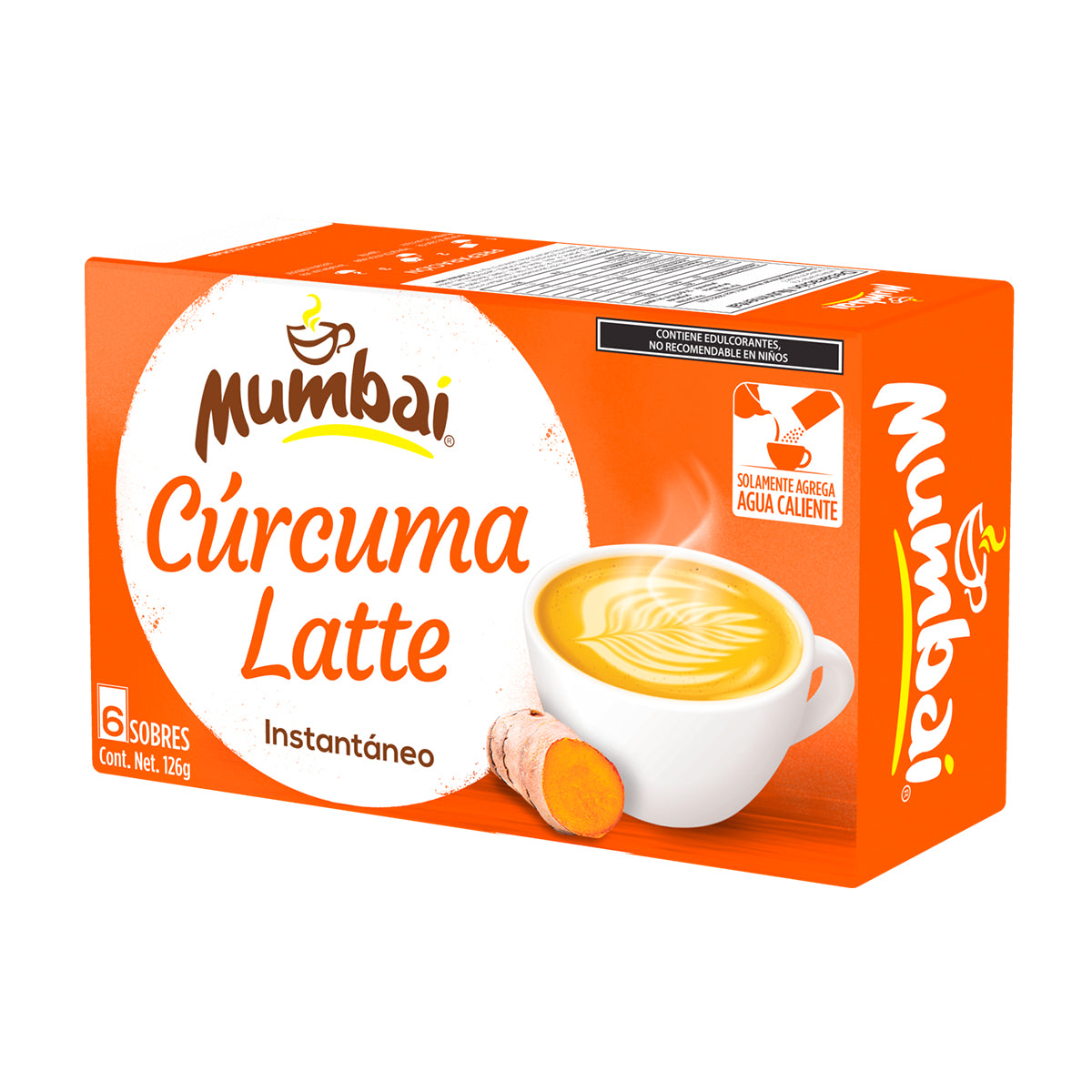 Mumbai Cúrcuma Latte 6 sobres