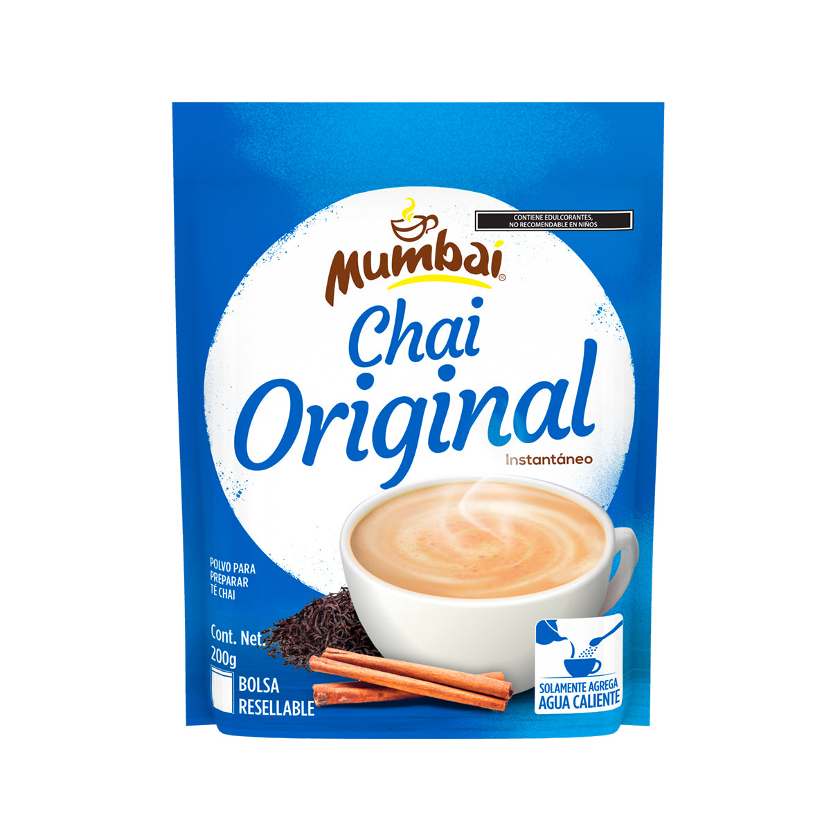 Mumbai Té chai Original Bolsa 200g