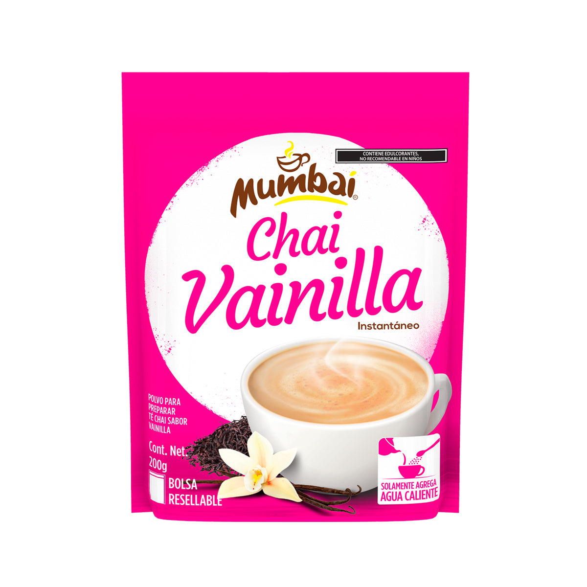 Mumbai Té Chai Vainilla Bolsa 200g