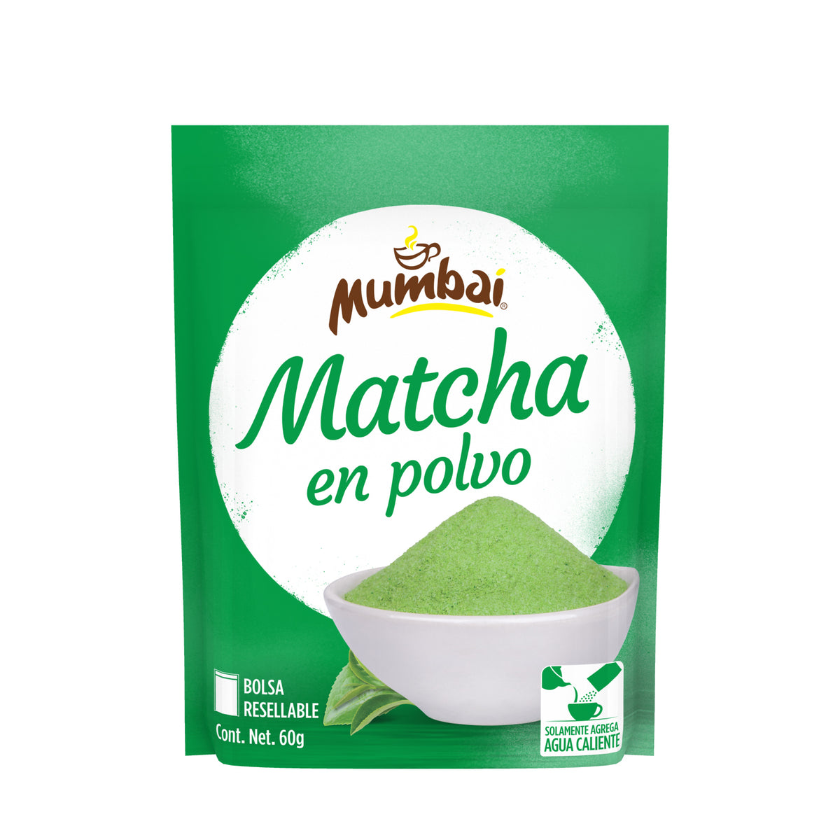 Mumbai Matcha en polvo 60g