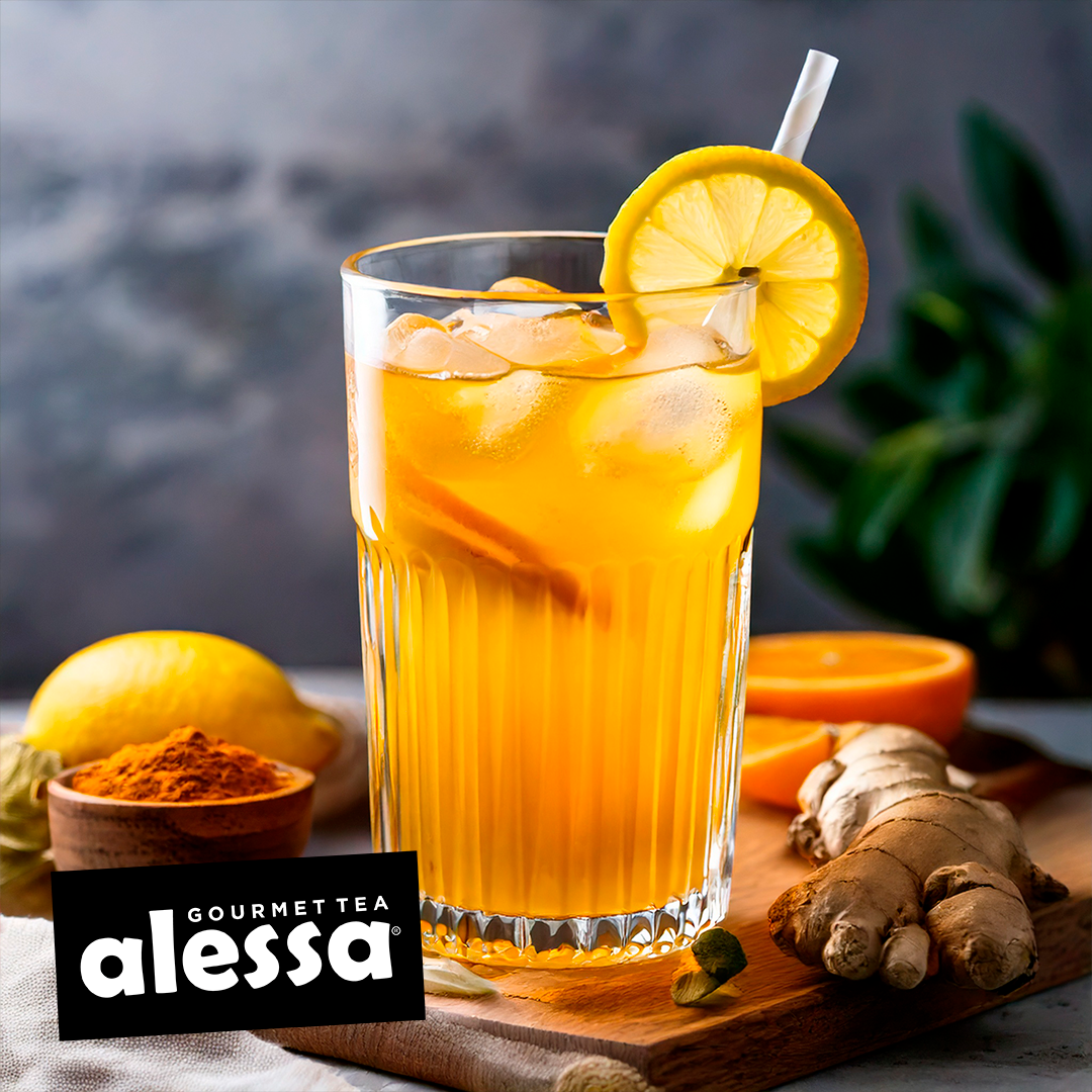 Alessa Té Helado Jengibre Cúrcuma Limón