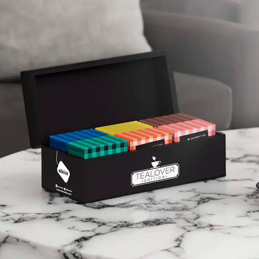 Alessa Cofre de Madera Tealover Edition 6 sabores 60 sobres