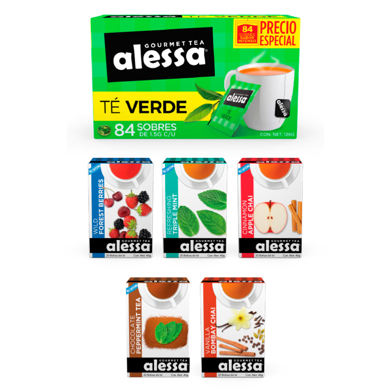 Familia Pack 184 sobres de Té
