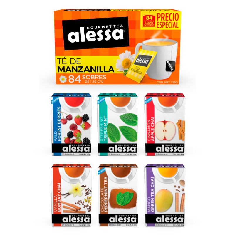 Familia Pack 204 sobres de Té