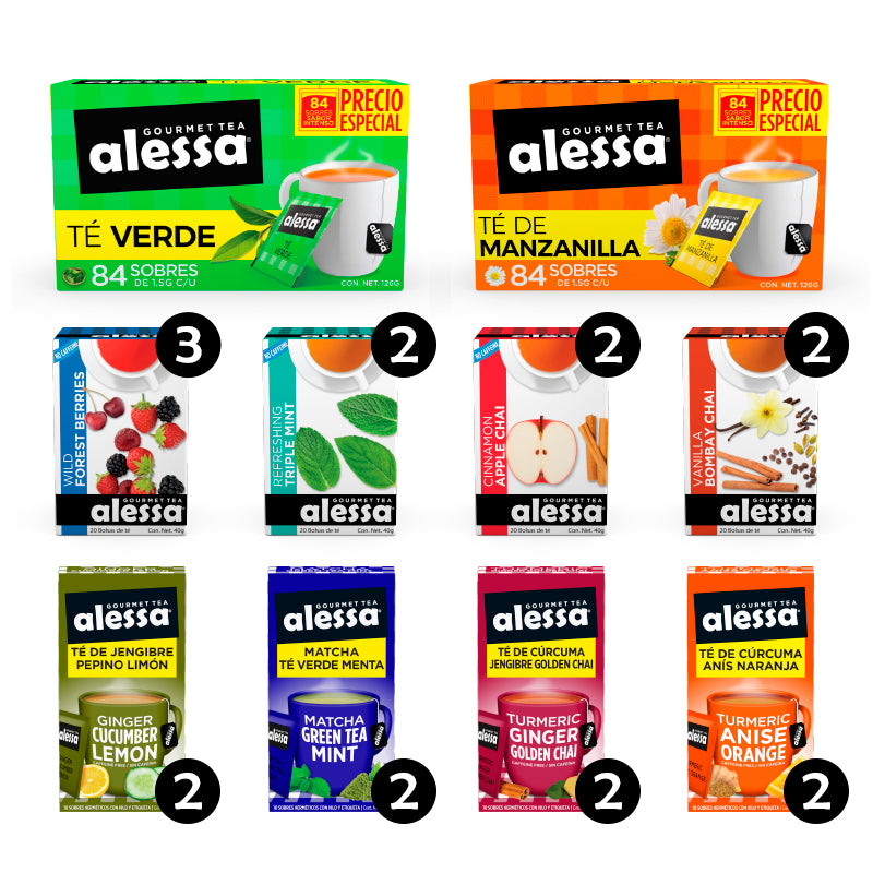 Oficina Pack 408 sobres de Té