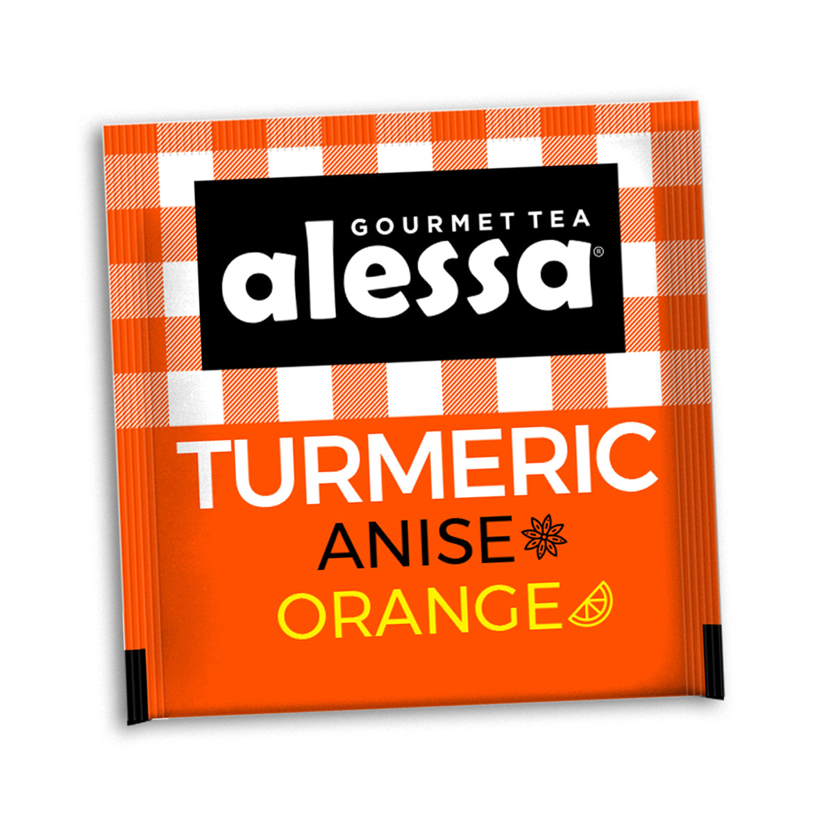 Alessa Té Gourmet Turmeric Anise Orange 10 sobres