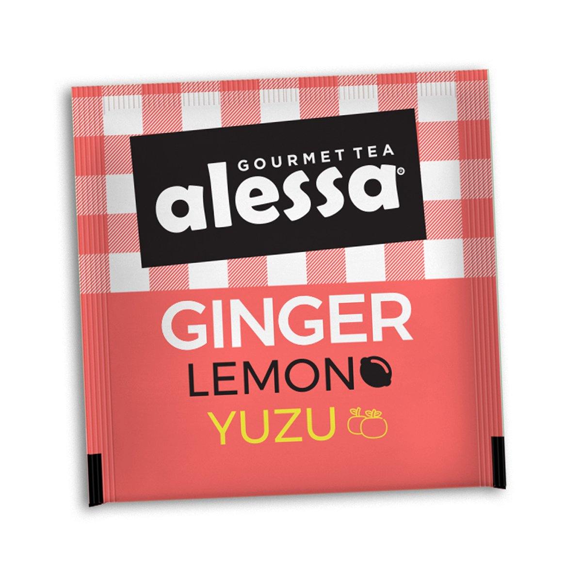 Té Gourmet Alessa Ginger Lemon Yuzu 12 Pack 120 sobres - Alessa Gourmet Tea