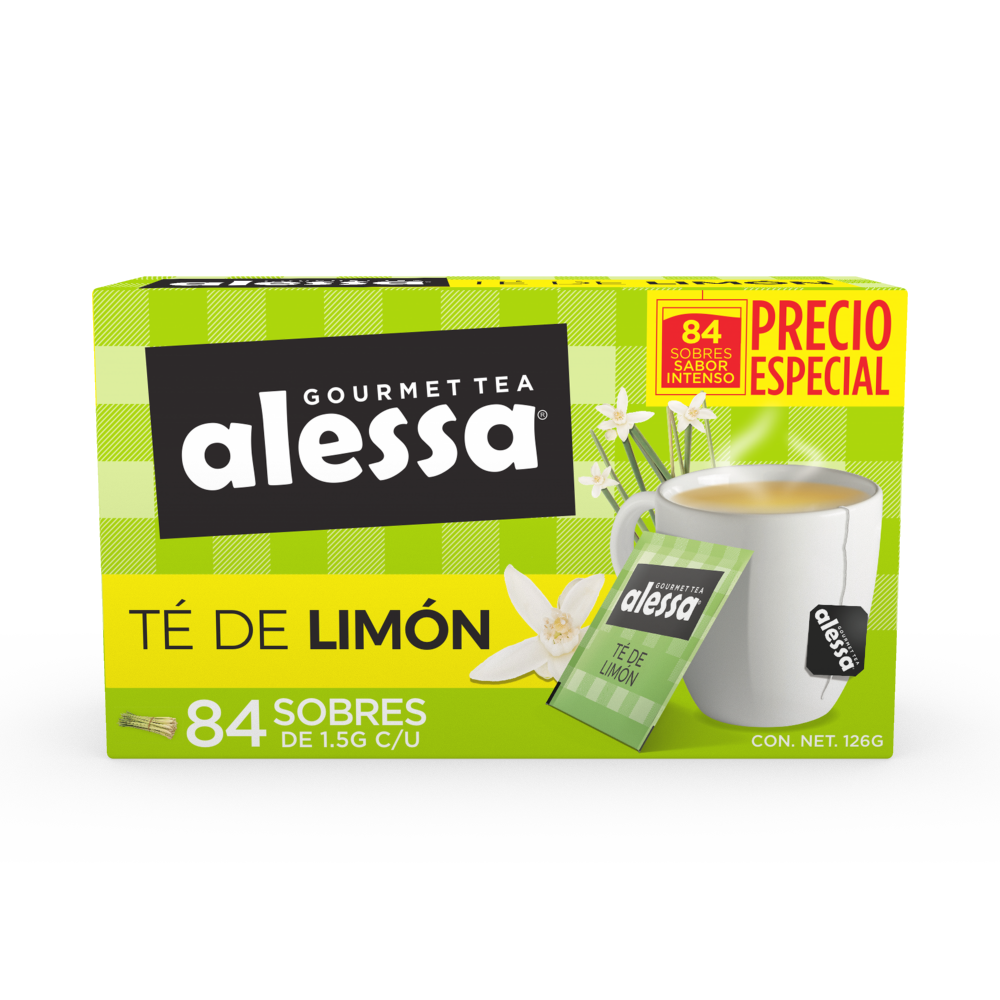 Alessa Té de Limón 84 sobres