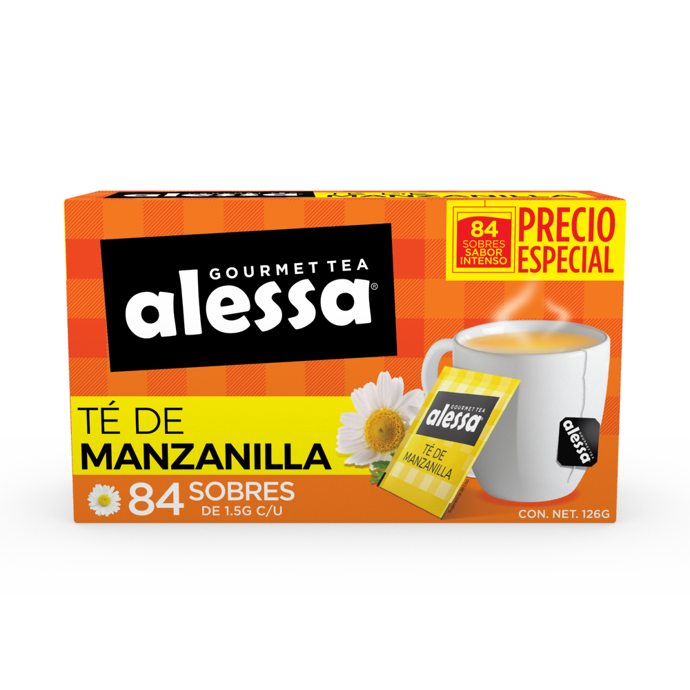 Alessa Té de Manzanilla 84 sobres