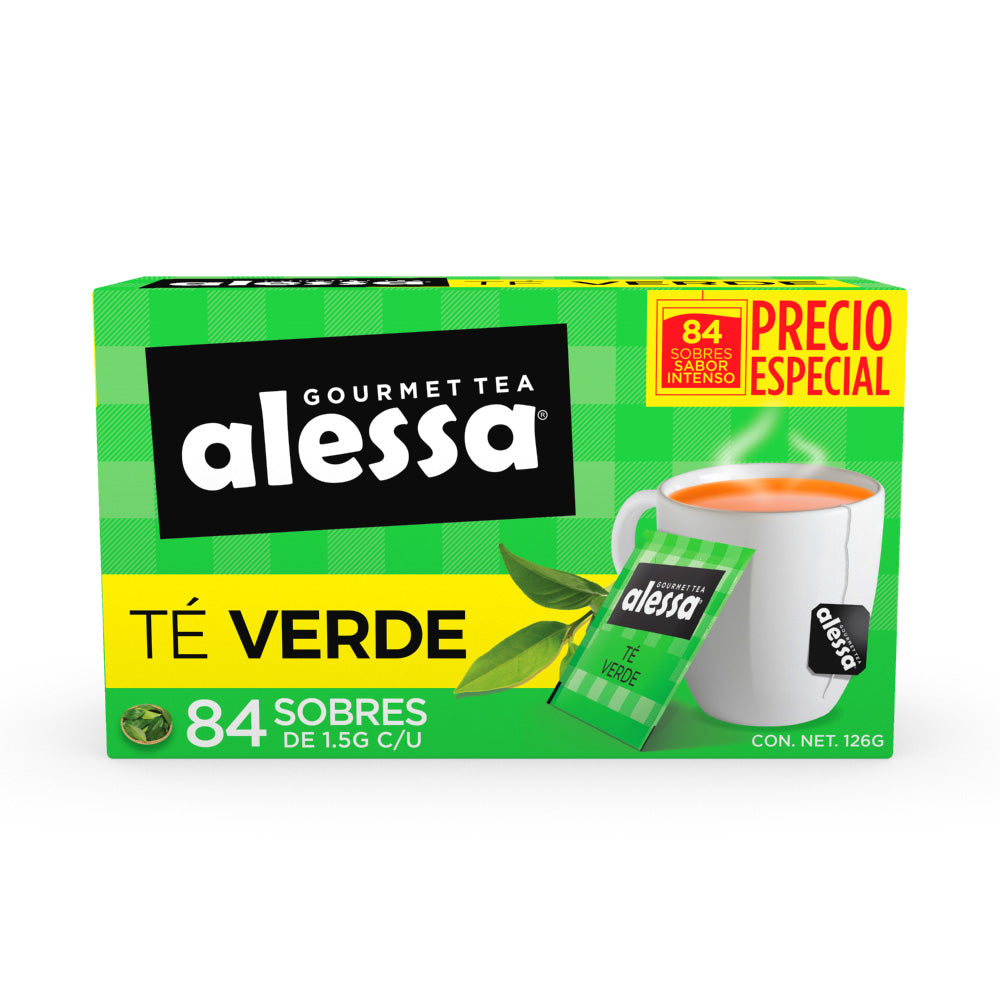 Alessa Té Verde 84 sobres