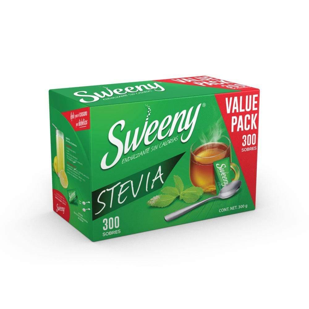Endulzante Sweeny Stevia 300 sobres